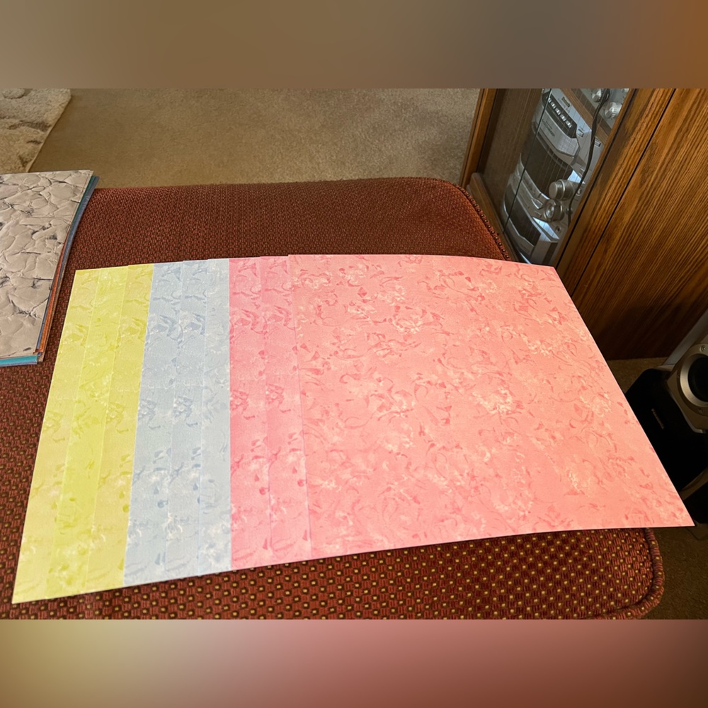 Textured Assorted Scrapbook Paper - Picture 10 of 10